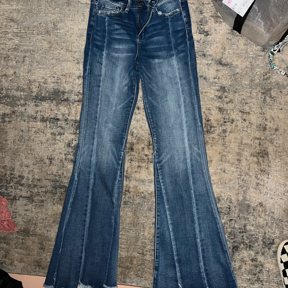 Boutique flare jeans mid rise